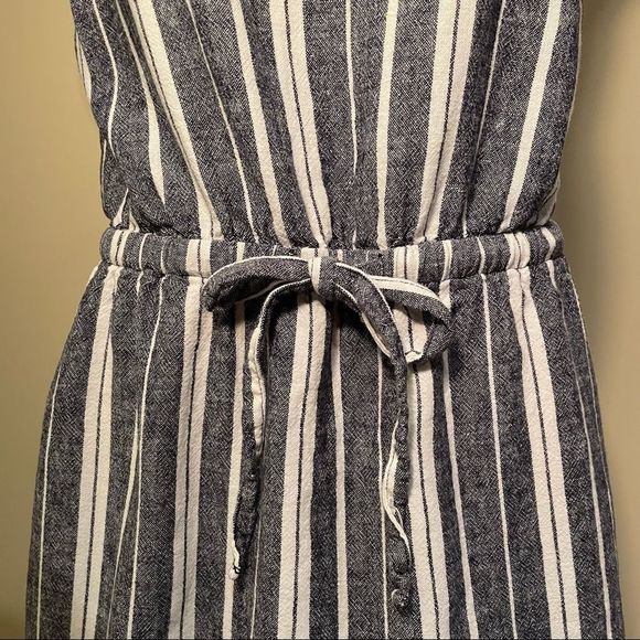 Old Navy Striped Tie Dress Large - Picture 3 of 7